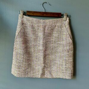 J. Crew Factory high waisted mini skirt